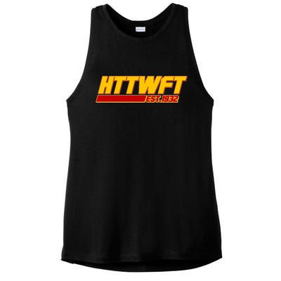 HTTWFT Hail To The Washington Football Team Est 1932 Ladies PosiCharge Tri-Blend Wicking Tank