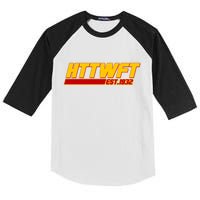 HTTWFT Hail To The Washington Football Team Est 1932 Kids Colorblock Raglan Jersey