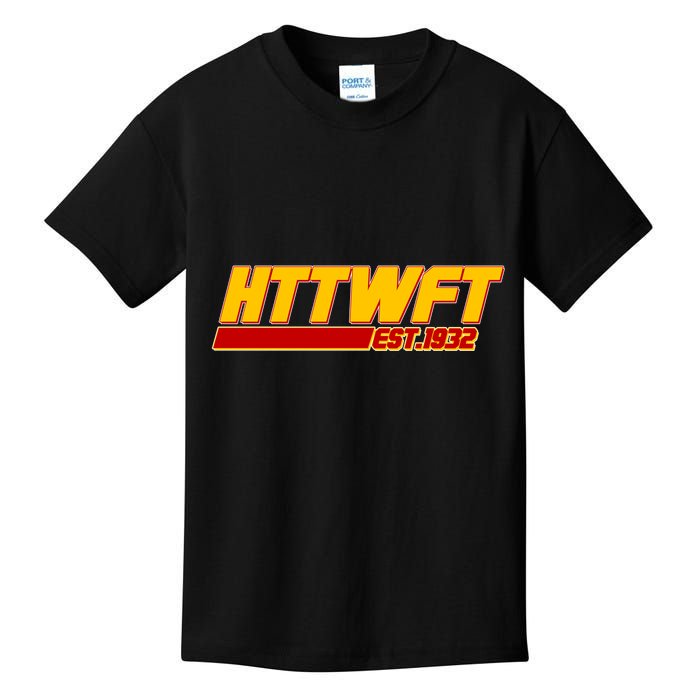HTTWFT Hail To The Washington Football Team Est 1932 Kids T-Shirt