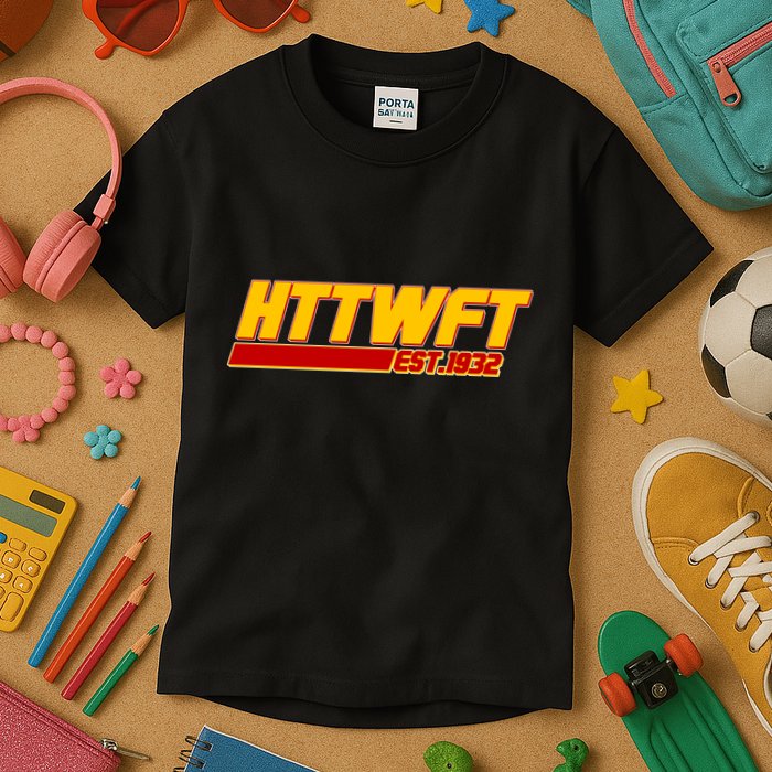 HTTWFT Hail To The Washington Football Team Est 1932 Kids T-Shirt