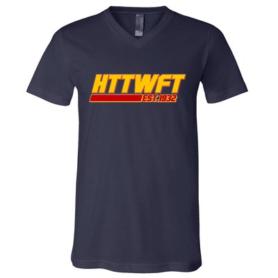 HTTWFT Hail To The Washington Football Team Est 1932 V-Neck T-Shirt