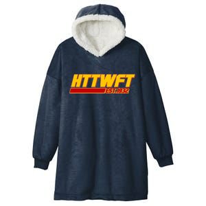 HTTWFT Hail To The Washington Football Team Est 1932 Hooded Wearable Blanket