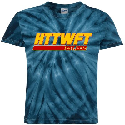 HTTWFT Hail To The Washington Football Team Est 1932 Kids Tie-Dye T-Shirt