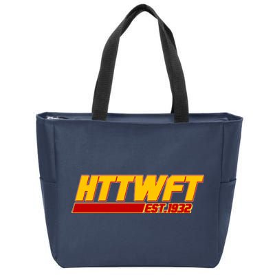 HTTWFT Hail To The Washington Football Team Est 1932 Zip Tote Bag