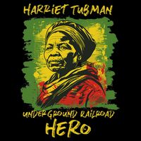 Harriet Tubman Underground Railroad Hero Black History Wool Snapback Cap