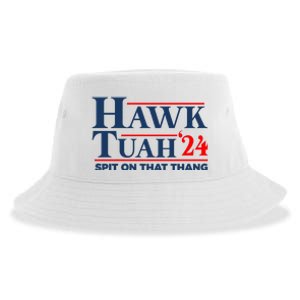 Hawk Tuah Utah Funny Girl Spit On That Thang Sustainable Bucket Hat