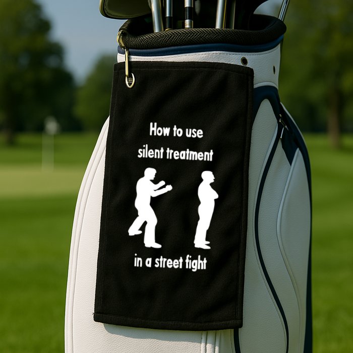 How To Use Silent Treatment In Street Fight Golf Towel