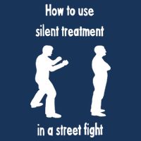How To Use Silent Treatment In Street Fight Infant Baby Jersey Bodysuit