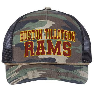 Huston Tillotson University Retro Rope Trucker Hat Cap