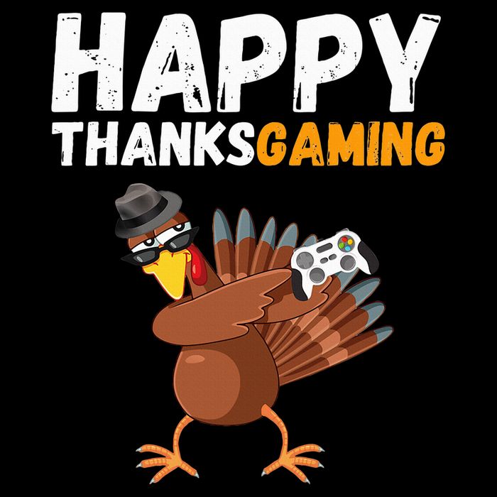 Happy Thanksgiving Video Game Dabbing Turkey Pilgrim 16 in Basic Backpack