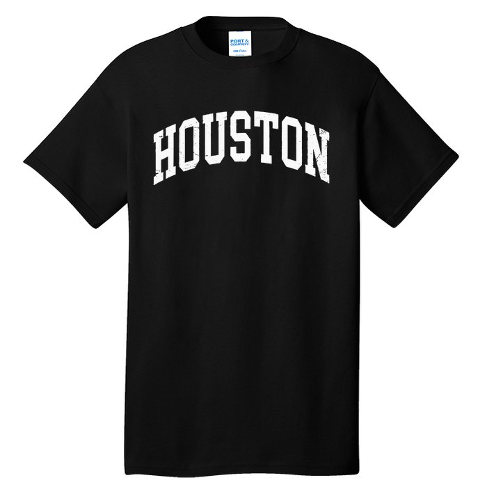 Houston Texas Vintage Distressed Worn Design Tall T-Shirt