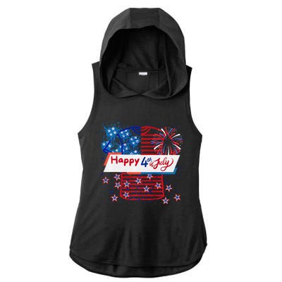 Hack Tuah Viralhack Tuah Viral Ladies PosiCharge Tri-Blend Wicking Draft Hoodie Tank