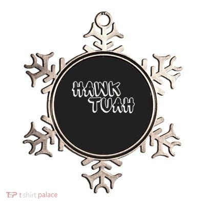 Hack Tuah Viral Metallic Star Ornament