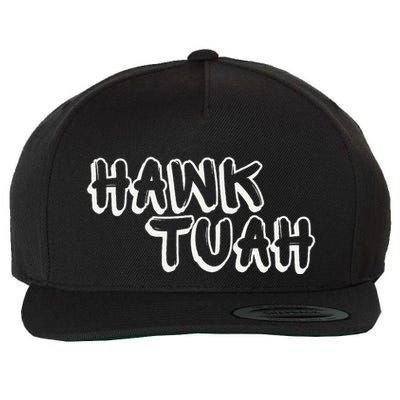 Hack Tuah Viral Wool Snapback Cap