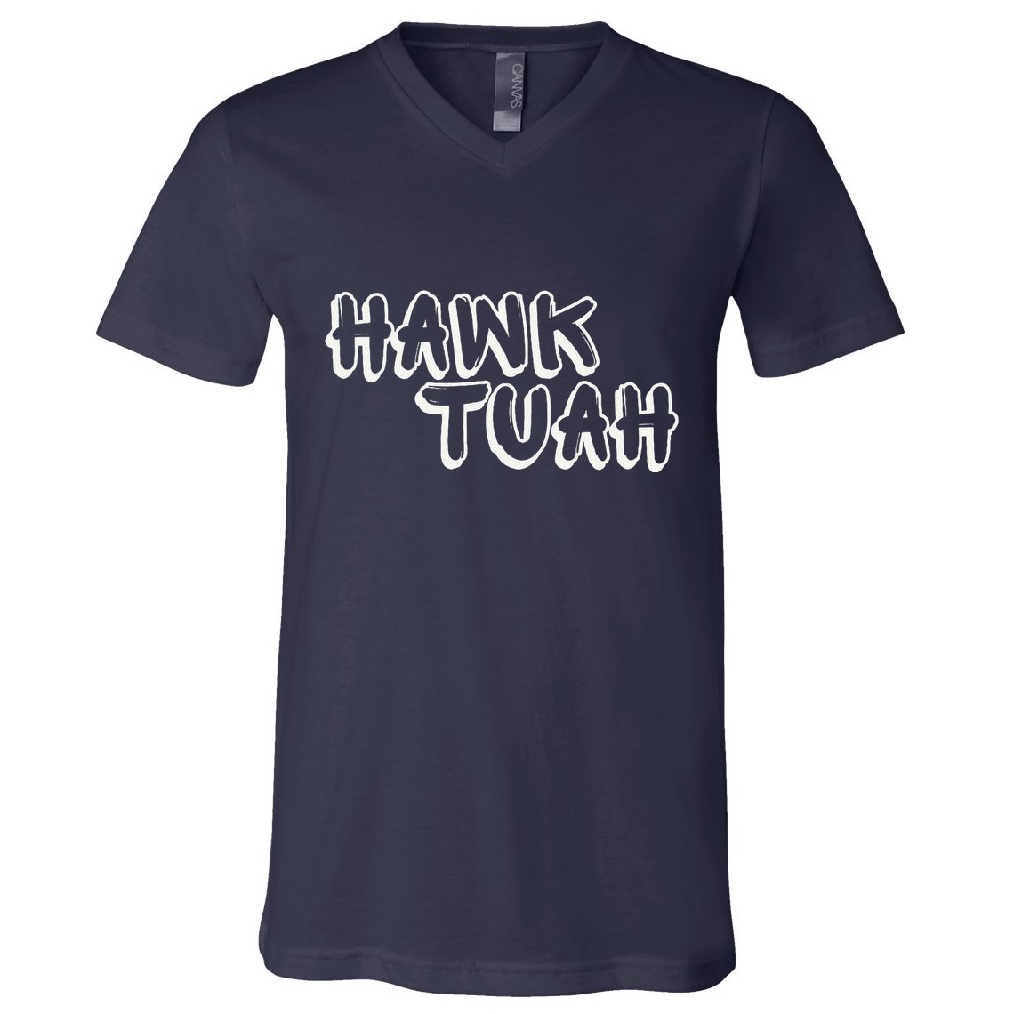 Hack Tuah Viral V-Neck T-Shirt