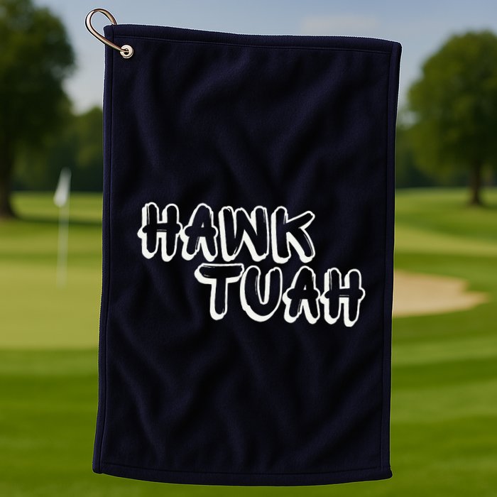 Hack Tuah Viral Golf Towel