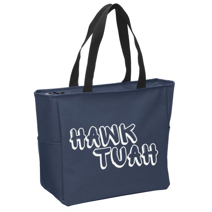 Hack Tuah Viral Zip Tote Bag