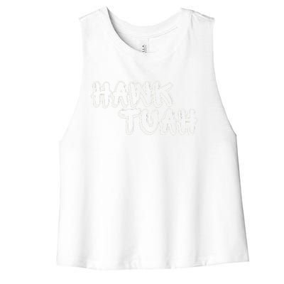 Hack Tuah Viral Women's Racerback Cropped Tank