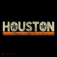 Houston Texas Vintage Retro Stars Souvenir Tank Top