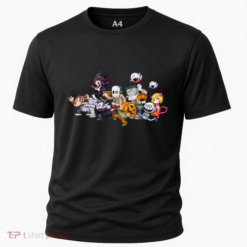 Halloween Team Villains Monster Crew Performance Shirt