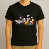Halloween Team Villains Monster Crew T-Shirt