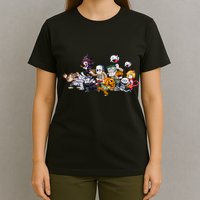 Halloween Team Villains Monster Crew T-Shirt