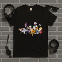 Halloween Team Villains Monster Crew T-Shirt