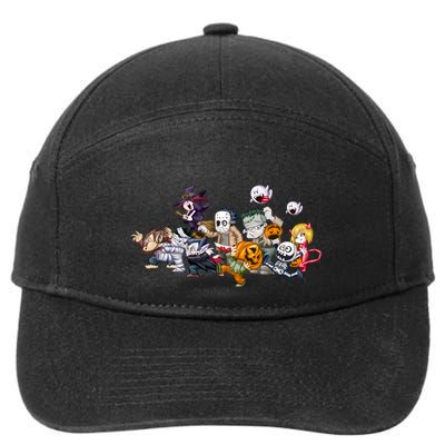 Halloween Team Villains Monster Crew 7-Panel Snapback Hat
