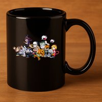 Halloween Team Villains Monster Crew 11oz C Handle Ceramic Mug