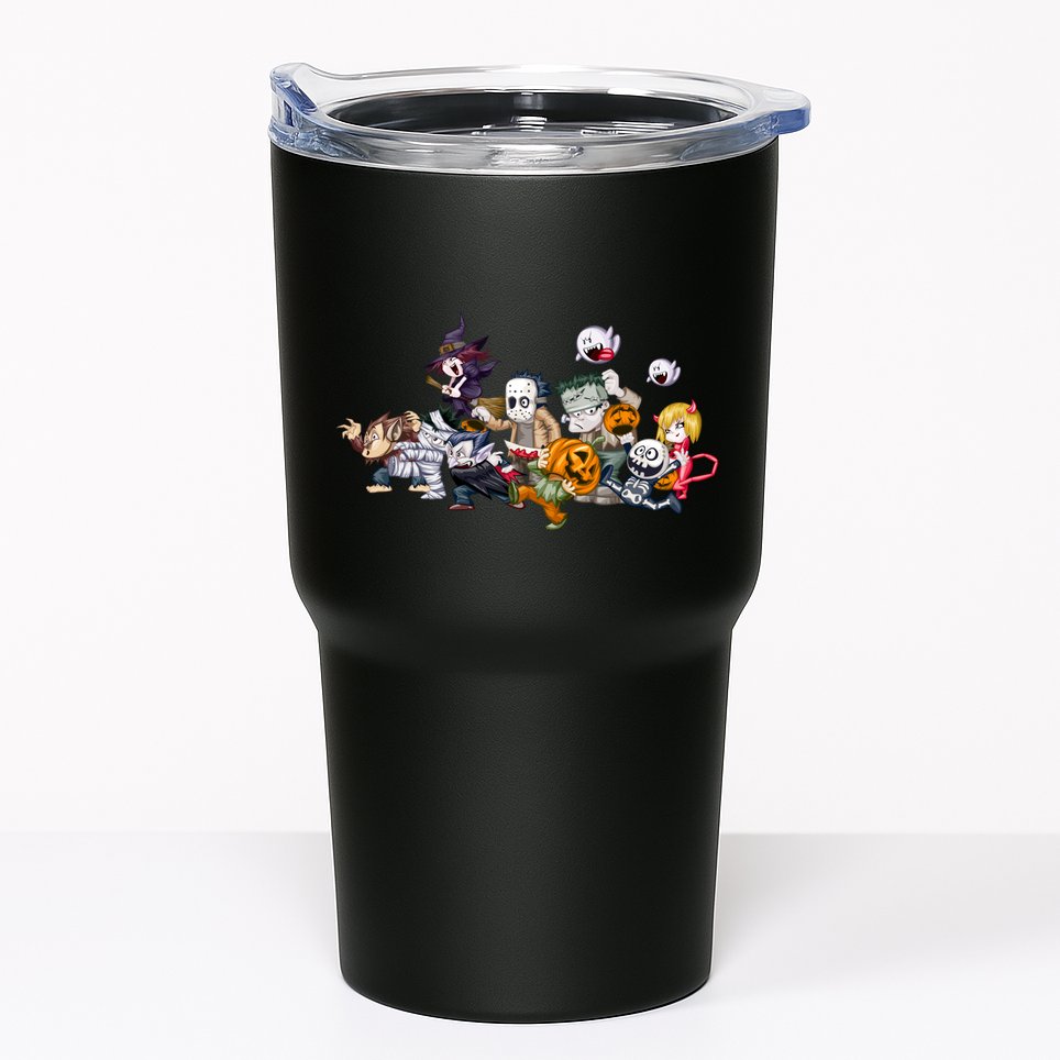 Halloween Team Villains Monster Crew Tumbler