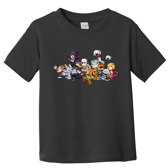 Halloween Team Villains Monster Crew Toddler T-Shirt