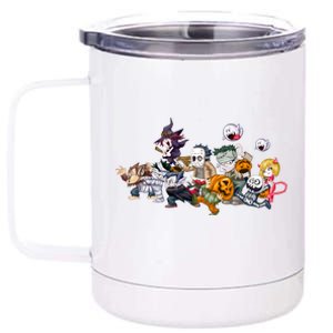 Halloween Team Villains Monster Crew 12 oz Stainless Steel Tumbler Cup