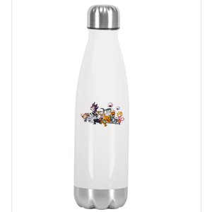 Halloween Team Villains Monster Crew Stainless Steel Insulated Water Bottle