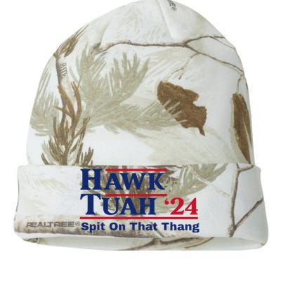 Hawk Tush Viral Election Parody Design Kati Licensed 12" Camo Beanie