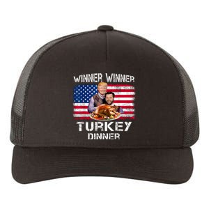 Humor Trump Vance Winner Winner Turkey Dinner Thanksgiving Yupoong Adult 5-Panel Trucker Hat