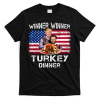 Humor Trump Vance Winner Winner Turkey Dinner Thanksgiving T-Shirt