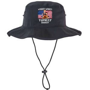 Humor Trump Vance Winner Winner Turkey Dinner Thanksgiving Legacy Cool Fit Booney Bucket Hat