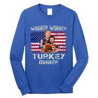 Humor Trump Vance Winner Winner Turkey Dinner Long Sleeve Shirt