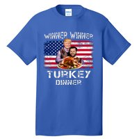 Humor Trump Vance Winner Winner Turkey Dinner Tall T-Shirt