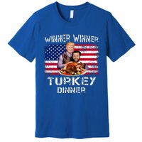 Humor Trump Vance Winner Winner Turkey Dinner Premium T-Shirt