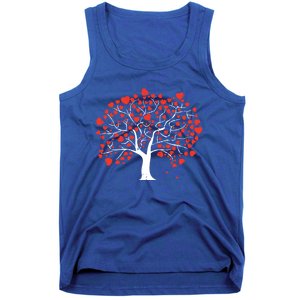 Heart Tree Valentines Day Cute Nature Love Great Gift Tank Top