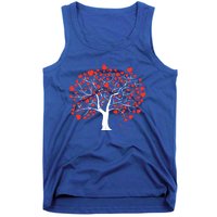 Heart Tree Valentines Day Cute Nature Love Great Gift Tank Top