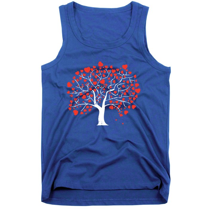 Heart Tree Valentines Day Cute Nature Love Great Gift Tank Top