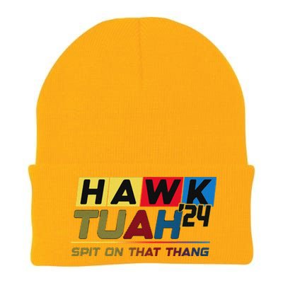 Hawk Tush Viral Election Parody Design Knit Cap Winter Beanie