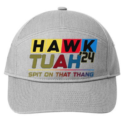 Hawk Tush Viral Election Parody Design 7-Panel Snapback Hat