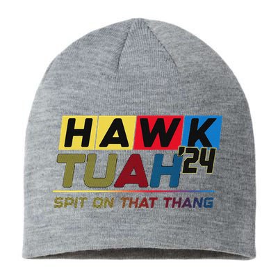 Hawk Tush Viral Election Parody Design Sustainable Beanie