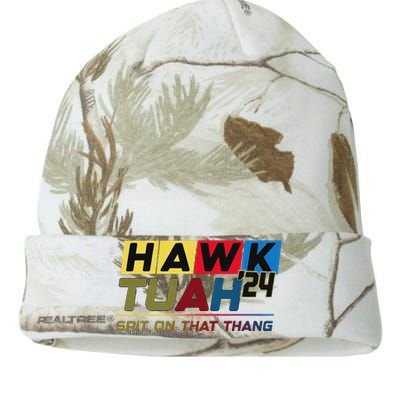 Hawk Tush Viral Election Parody Design Kati Licensed 12" Camo Beanie