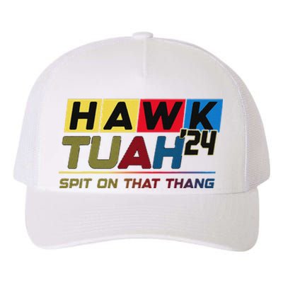 Hawk Tush Viral Election Parody Design Yupoong Adult 5-Panel Trucker Hat