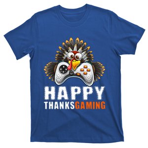 Happy Thanksgiving Video Game Controller Turkey Face Gift T-Shirt