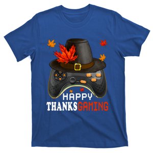 Happy Thanksgiving Video Game Pilgrim Gamer Gaming Gift T-Shirt